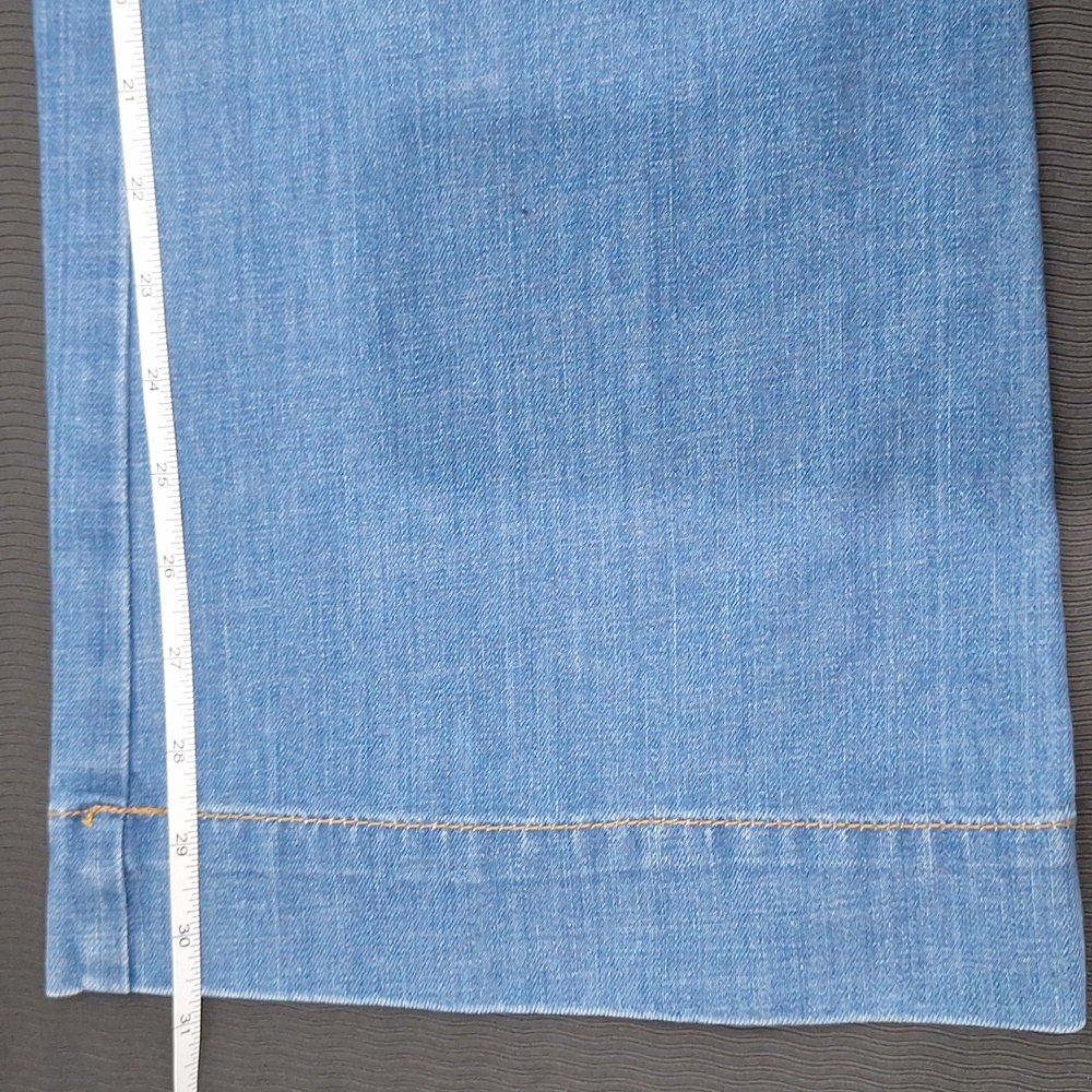 ROUTE 66 Wide Leg Sailor Jeans with Wide Hem - Picture 9 of 9
